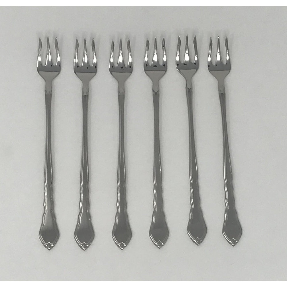 Oneida Satinique Set of 6 Seafood Forks | Extra 30% Off Code FF30 | Finest Flatware