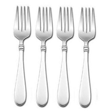 Next Day Gourmet Balustrade Set of 4 Salad Forks same as Oneida Avondale