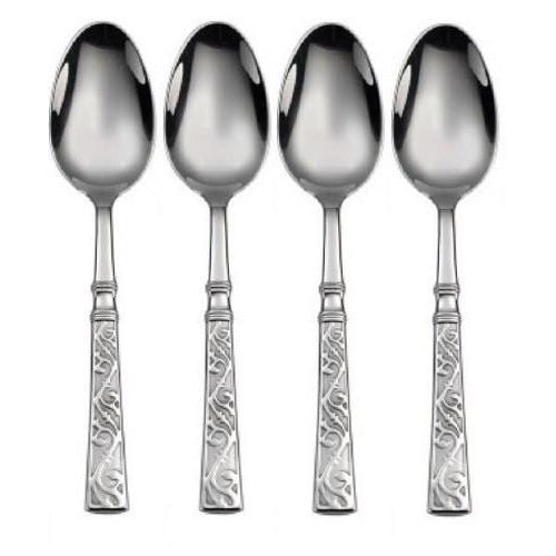 Oneida Castellina Set of 4 Dinner Spoons | Extra 30% Off Code FF30 | Finest Flatware