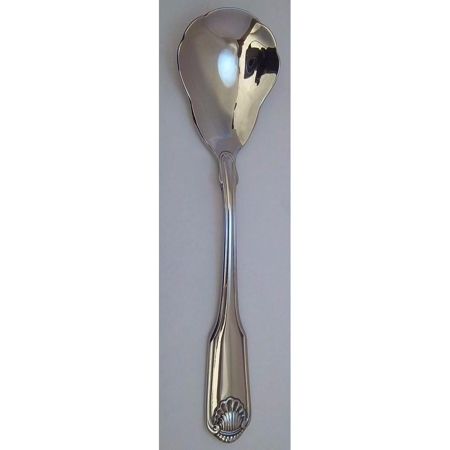 Oneida Silver Shell Silverplate Sugar Spoon | Extra 30% Off Code FF30 | Finest Flatware