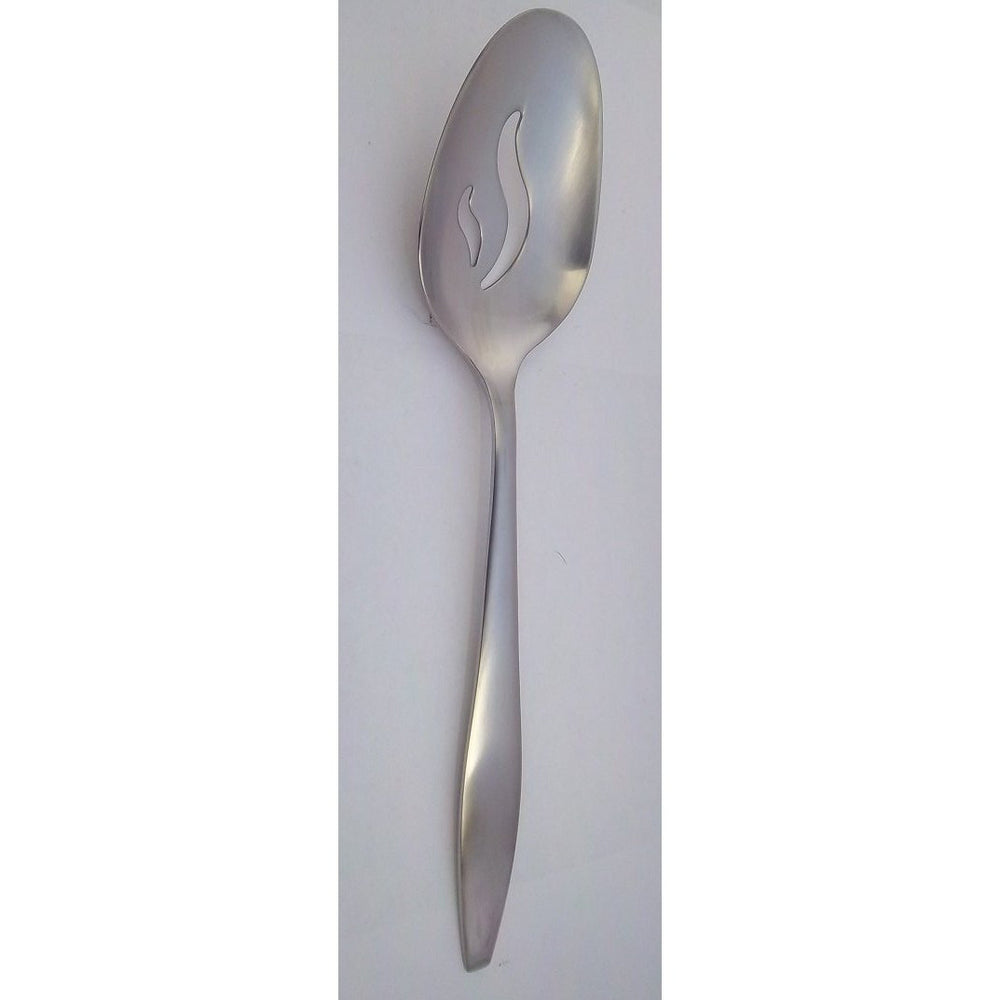 Oneida Jasmine Pierced Serving Spoon | Extra 30% Off Code FF30 | Finest Flatware