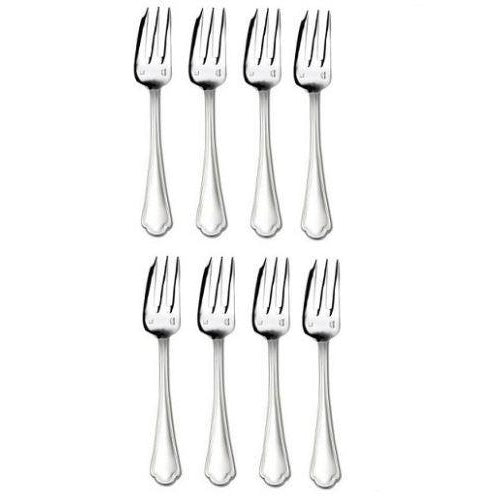 Oneida Sant Andrea Rossini Set of 4 Pastry / Cake Forks | Extra 30% Off Code FF30 | Finest Flatware