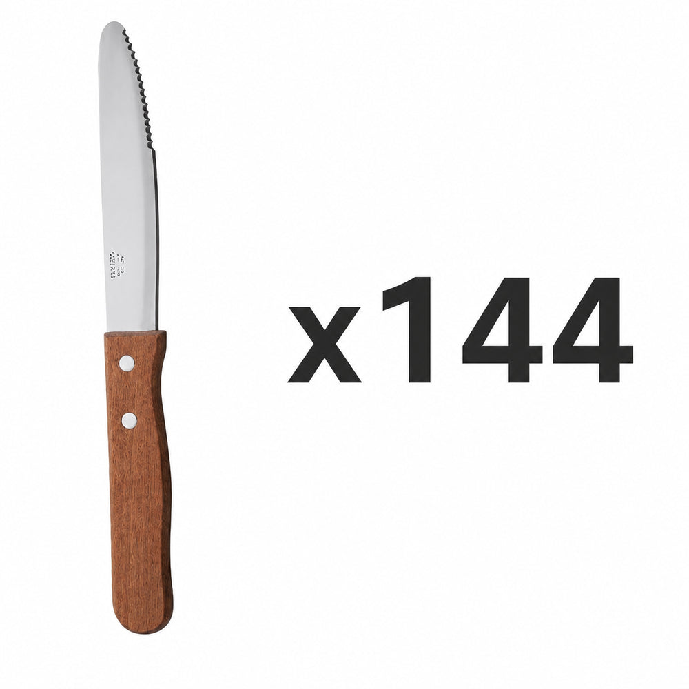 Winco Jumbo Heavy Duty Steak Knives Set of 144