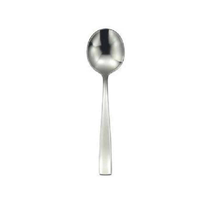 Oneida Cooper Teaspoons, Set Of 12 - Brushed Finish With Open Handle Design, Farmhouse Style Flatware