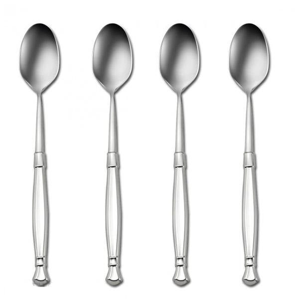 Oneida Act I Set of 4 Iced Tea Spoons | Extra 30% Off Code FF30 | Finest Flatware