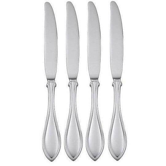 Oneida American Harmony Set of 4 Flat Handle Dinner Knives | Extra 30% Off Code FF30 | Finest Flatware
