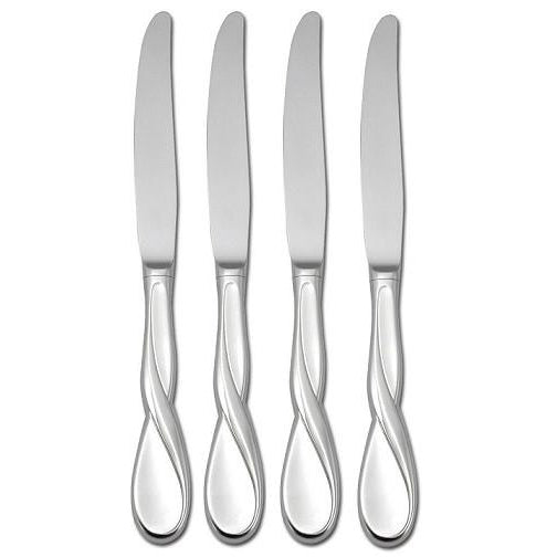 Oneida Aquarius Set of 4 Dinner Knives | Extra 30% Off Code FF30 | Finest Flatware