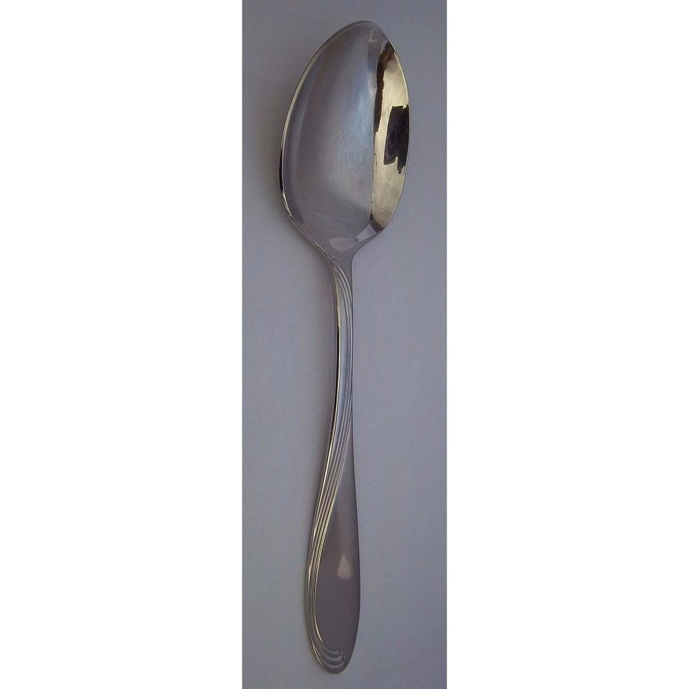 Oneida Camber/ Scroll Glossy Solid Serving Spoon | Extra 30% Off Code FF30 | Finest Flatware