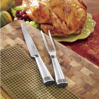 Oneida Cutlery 2 Piece Carving Set | Extra 30% Off Code FF30 | Finest Flatware