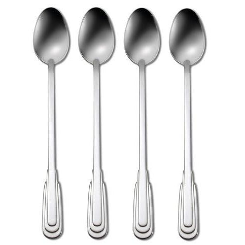 Oneida Cityscape Set of 4 Iced Tea Spoons | Extra 30% Off Code FF30 | Finest Flatware