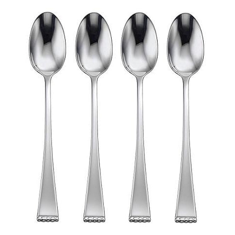 Oneida Classic Pearl Set of 4 Iced Tea Spoons | Extra 30% Off Code FF30 | Finest Flatware