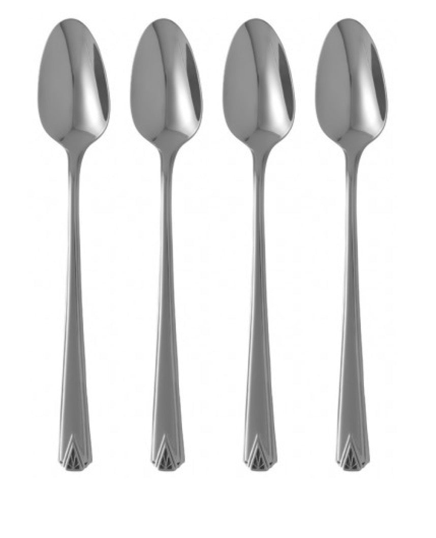 Oneida Deauville Set of 4 Iced Tea Spoons