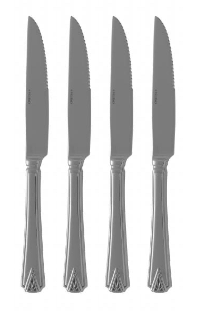 Oneida 4-pc. Stainless Steel Steak Knife Set - Gray