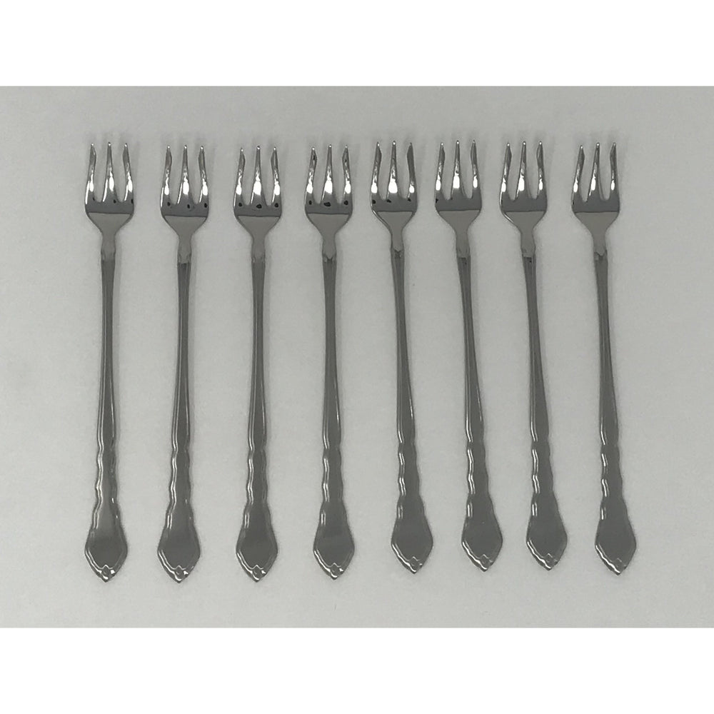 Oneida Satinique Set of 8 Seafood Forks | Extra 30% Off Code FF30 | Finest Flatware