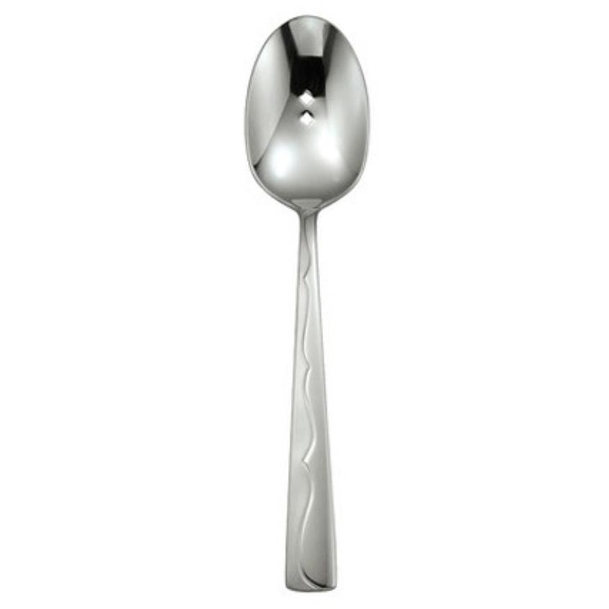 Oneida Fusion 18/10 Pierced Serving Spoon | Extra 30% Off Code FF30 | Finest Flatware