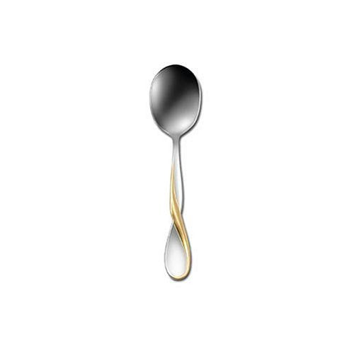 Oneida Golden Aquarius Sugar Spoon | Extra 30% Off Code FF30 | Finest Flatware