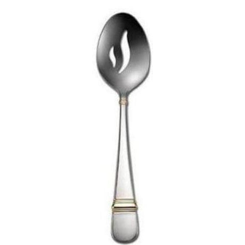 Oneida Golden Astragal Pierced Serving Spoon | Extra 30% Off Code FF30 | Finest Flatware