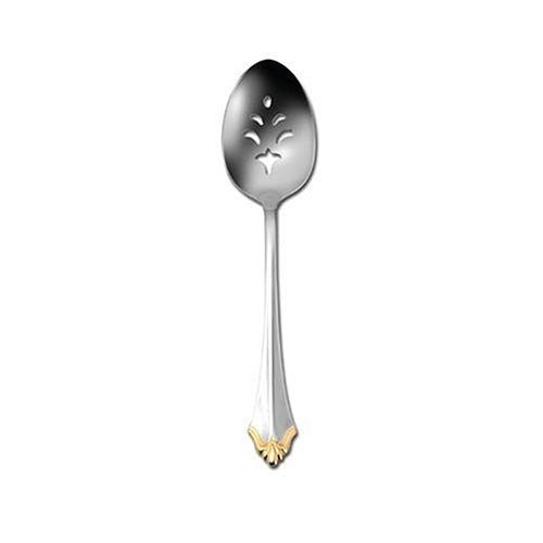 Oneida Golden Kenwood Pierced Serving Spoon | Extra 30% Off Code FF30 | Finest Flatware