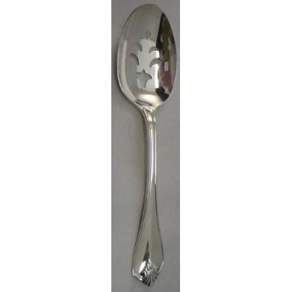 Oneida King James Silverplate Pierced Serving Spoon | Extra 30% Off Code FF30 | Finest Flatware
