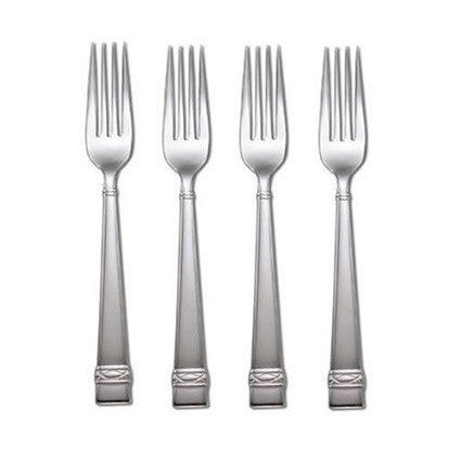 Oneida Wedgwood Oberon Set of 4 Dinner Forks | Extra 30% Off Code FF30 | Finest Flatware