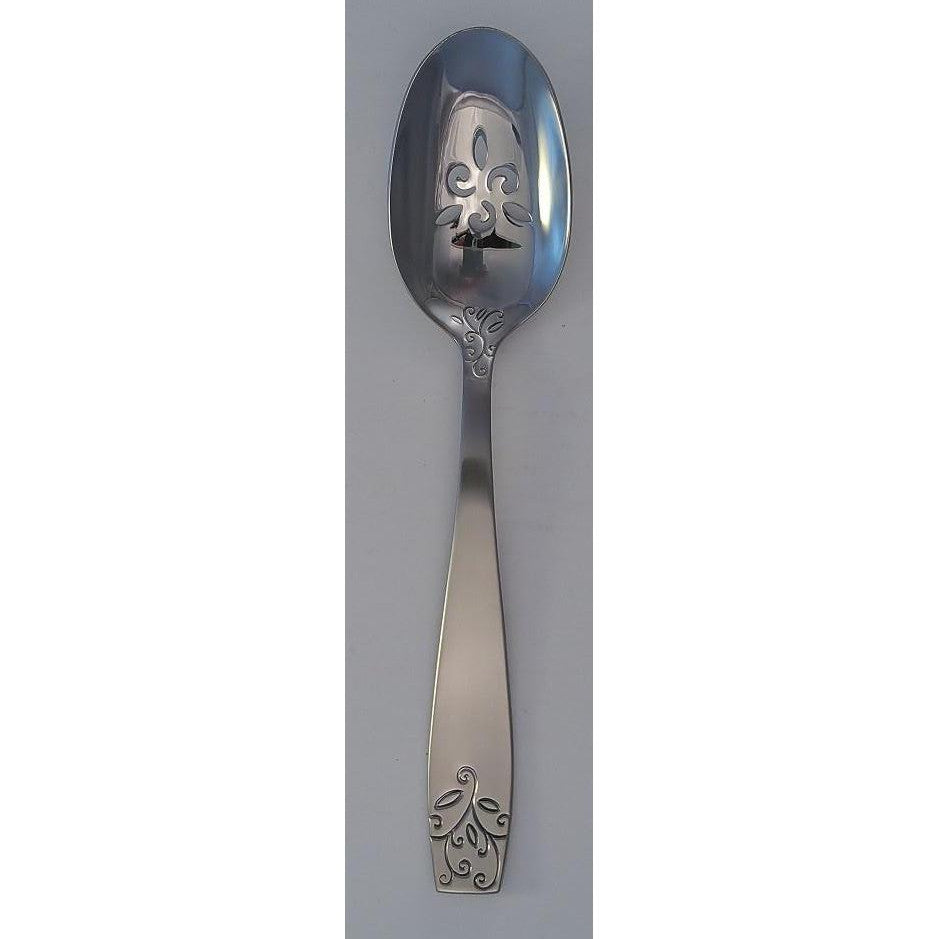 Oneida Florence Pierced Serving Spoon | Extra 30% Off Code FF30 | Finest Flatware