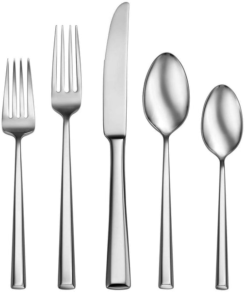 Oneida Cabria Hammered 20-Piece Stainless Steel Flatware Set