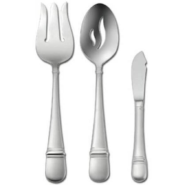 3-piece kit, satin stainless steel