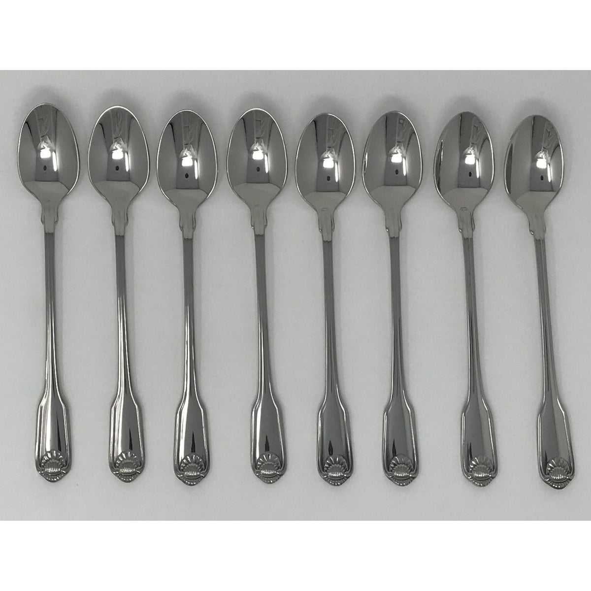 Oneida Shell Pattern Oneida Classic Shell Set of 8 Iced Tea Spoons | EXTRA 30% OFF CODE FF30